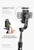 Gimbal Stabilizer L08 Selfie Stick Tripod, Anti-Shake Smart Selfie Stick Bluetooth Remote Control 360°