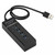 USB Hub 4 PORT 3.0 Black/White