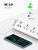 LDNIO SC10610 30W 6-Port USB Charger Power Strip with 10*Outlets/5 *USB / 1 * PD USB-C Wall Charger Adapter Fast Charging for iPhone 12 Pro Max for Samsung Galaxy Note S20 Ultra OnePlus 8 Pro