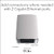 Netgear Orbi Whole Home Tri-Band Wi-Fi 6 Mesh Wi-Fi Satellite (RBS750) – Works with Your Orbi Wi-Fi 6 Router, add up to 2,000 sq. ft, Speeds up to 4.2 Gbps, 11AX Mesh AX4200 Wi-Fi-RBS750-100EUS