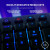 Razer Ornata V3 Gaming Keyboard: Low-Profile Keys - Mecha-Membrane Switches - 10-Zone RGB Lighting - Spill-Resistant - Magnetic Wrist Wrest - Classic Black