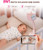 EZVIZ BM1 Baby Monitor Camera on 2000mAh Battery, Baby Camera with Baby Crying/Movement Detection, Automatic Soothing Music Playback, Night Vision with No Visible Red Light, Blue/Pink