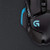 Logitech G640 Cloth Gaming Mouse Pad, Moderate surface friction, Consistent surface texture, Stable, Rollable - Black