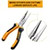 INGCO 1Pcs Pliers, 6" plier HDCP08168