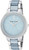 Anne Klein Women's AK/1413LBSV Silver-Tone and Light Blue Resin Bracelet Watch