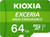 Kioxia 64GB microSD Exceria High Endurance Flash Memory Card U3 V30 C10 A1 Read 100MB/s Write 65MB/s LMHE1G064GG2