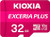 Kioxia 32GB microSD Exceria Plus Flash Memory Card w/SD Adapter SDXC UHS-I U3 4K Class10 V30 A1 R98MB/s W65MB/s-LMPL1M032GG2