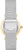 Anne Klein Women's Glitter Accented Mesh Bracelet Watch  Silver-AK/3781SVTT