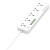 LDNIO  Power Strip Surge Protector with 5 AC Outlets and 6 USB Charging Ports 2m long extension cord for Home & Office-SC5614