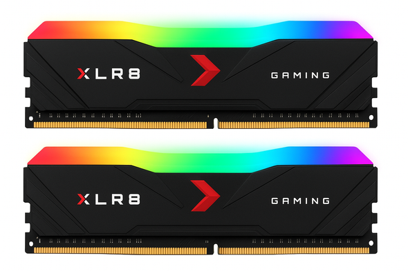 PNY XLR8 Gaming 16GB DDR4 3200MHz (PC4-25600) CL16 1.35V RGB Dual Rank Desktop (DIMM) Memory