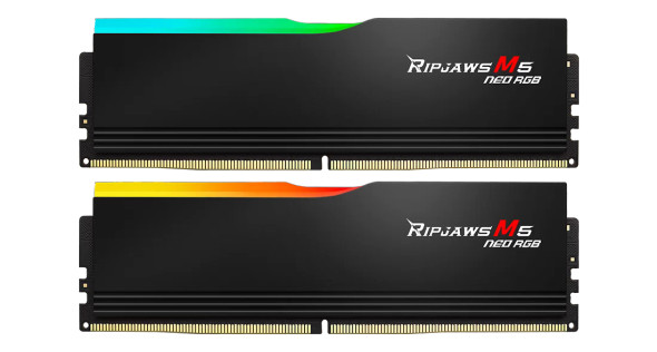 G.SKILL Ripjaws S5 Series DDR5 RAM (Intel XMP 3.0 & AMD Expo) 32GB 6000MT/s CL36-36-36-96 1.35V Desktop Computer Memory U-DIMM - Matte Black (F5-6000J3636F32GX2-RS5K)