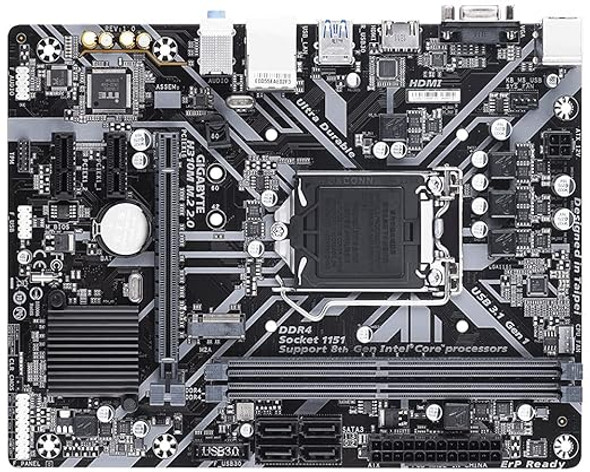 Gigabyte GA-H310M M.2 2.0 DDR4 Motherboard