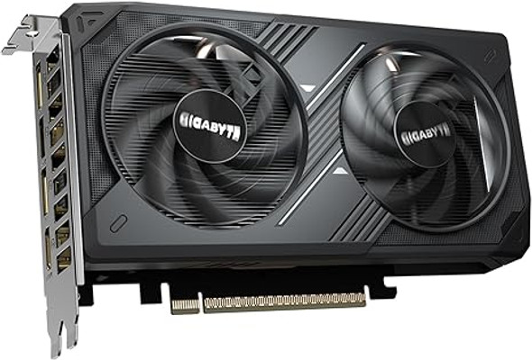 GIGABYTE GeForce RTX 5050 WINDFORCE OC 8G Graphics Card, 8GB 128-bit GDDR6, PCIe 5.0, WINDFORCE Cooling System, GV-N5050WF2OC-8GD Video Card