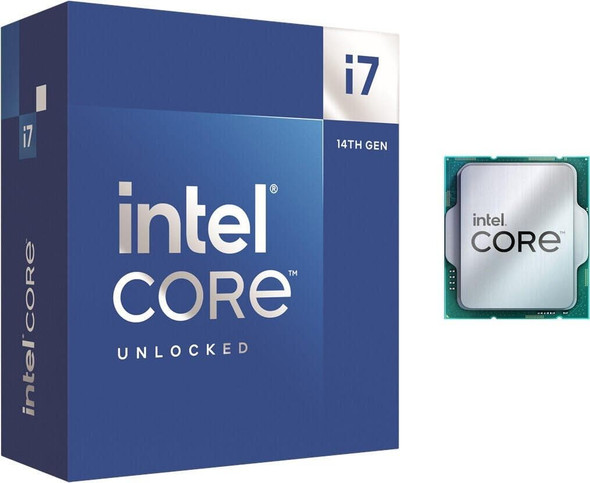 Intel® Core i7-14700K New Gaming Desktop Processor 20 cores (8 P-cores + 12 E-cores) with Integrated Graphics - Unlocked