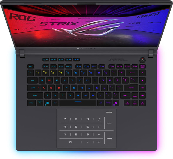 ASUS ROG Strix G16 (2025) Gaming Laptop, 16” ROG Nebula 16:10 2.5K 240Hz/3ms, NVIDIA® GeForce RTX™ 5080, Intel® Core Ultra 9 275HX, 32GB DDR5, 1TB PCIe Gen 4 SSD, Wi-Fi 7, Windows 11 Home, G615LW-AS96