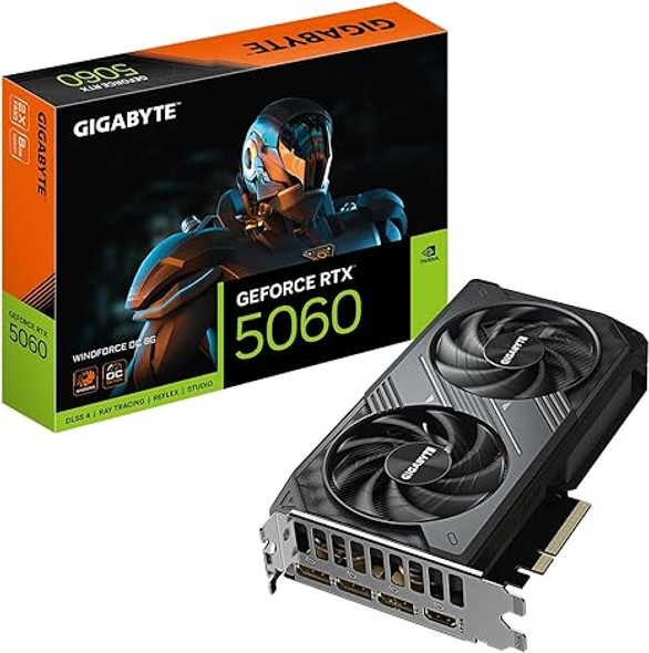 GIGABYTE WINDFORCE GEFORCE RTX 5060 8GB GDDR7