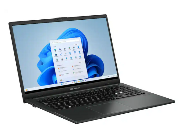 ASUS Vivobook Go 15.6" FHD Laptop, AMD Ryzen 3 7320U, 8GB, 256GB, Windows 11 Home, Mixed Black, E1504FA-AB34