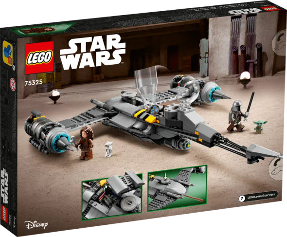 LEGO Star Wars The Mandalorian's N-1 Starfighter 75325 Building Set - The Book of Boba Fett, Featuring Baby Yoda Grogu and Droid Toy Figures