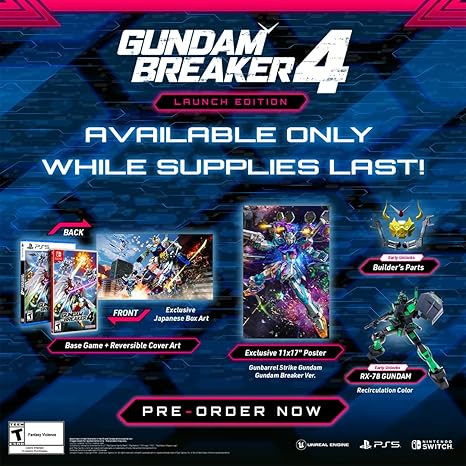 Gundam Breaker 4 PS5