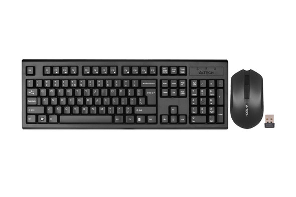 Keyboard Combo A4 Tech GK-85 + G3-200N Wireless Mouse 3000N