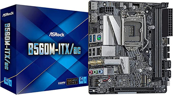 ASROCK B560M-ITX/AC Intel SOCKET1200 for Intel 10TH/11TH GEN CORE