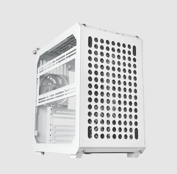 Cooler Master QUBE 500 ATX CASE WITH T.G - WHITE
