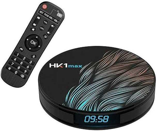 Android Box HK1 max RK3318 4GB Ram/32GB Rom Quad Core 64 bit Built in BT 4.1 Dual-WiFi 2.4GHz/5GHz Supporting 4K (60Hz) Full HD/3D/H.265,USB 3.0