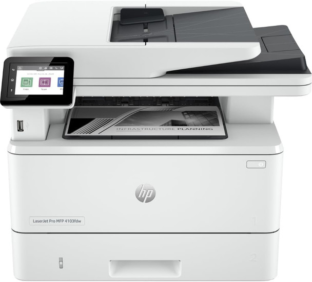 HP LaserJet Pro MFP 4103fdw A4 Mono Multifunction Laser Printer