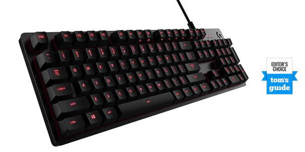 Logitech G413 Backlit Mechanical Gaming Keyboard with USB Passthrough – Carbon