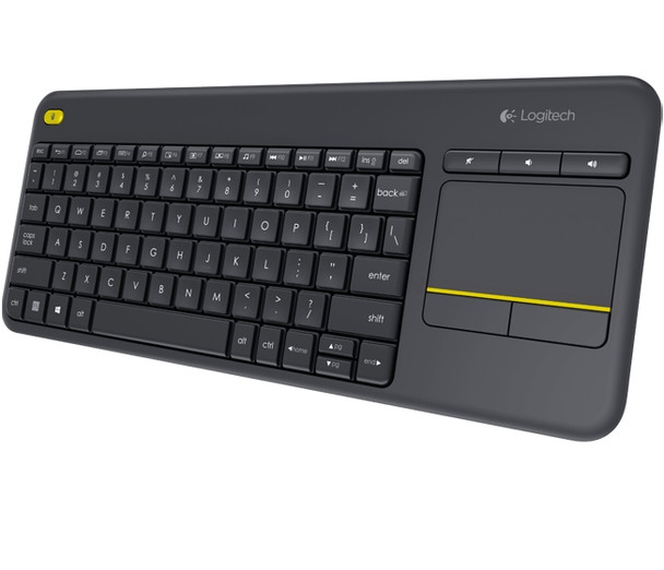 Logitech Wireless Touch Keyboard K400 Plus Black French-920-007129