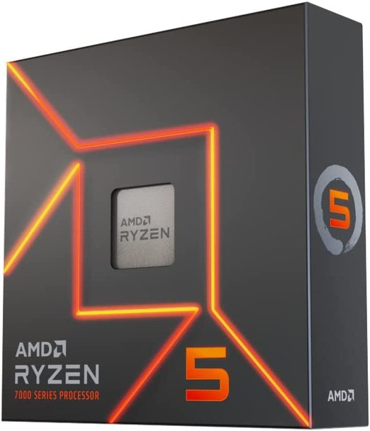 AMD Ryzen™ 5 7600X 6-Core, 12-Thread Unlocked Desktop Processor