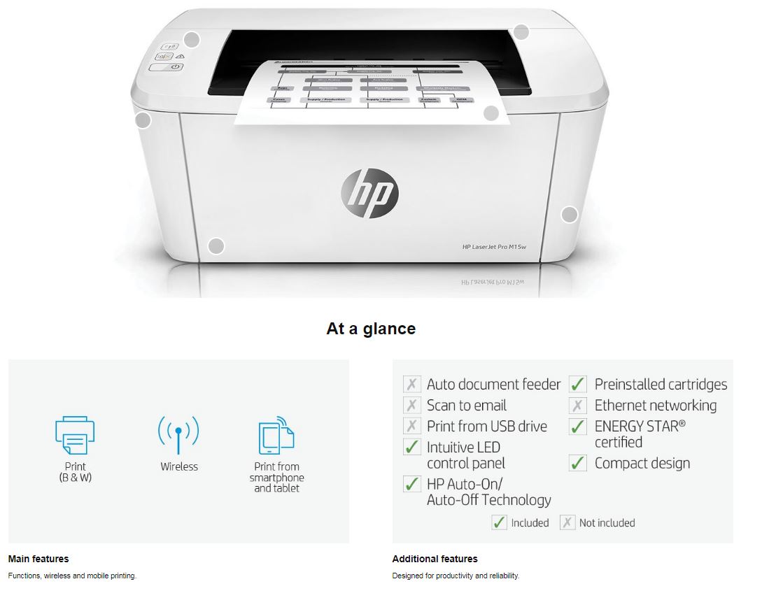 Принтер Hp Laserjet Pro M15a Купить