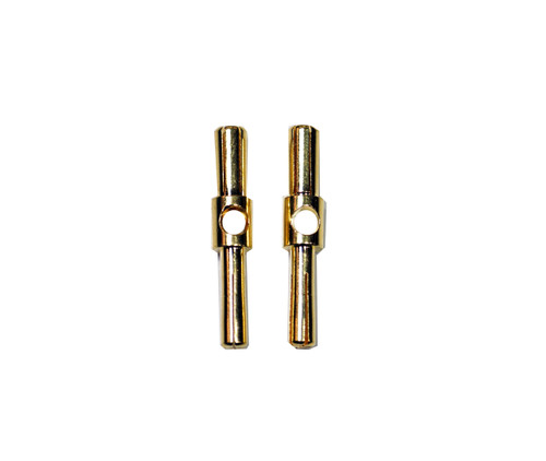 Assault RC High Current 5mm/4mm Gold Plated T-Bullet (2) Assault RC High Current 5mm/4mm Gold Plated T-Bullet (2)