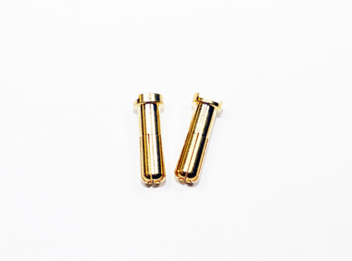 Assault RC 5mm Gold Plated Pure Copper Gold Plated Bullet Connectors Assault RC 5mm Gold Plated Pure Copper Gold Plated Bullet Connectors