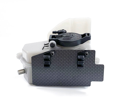 Assault RC JQ Racing 1mm Carbon Fiber Fuel Tank Guard Assault RC JQ Racing 1mm Carbon Fiber Fuel Tank Guard