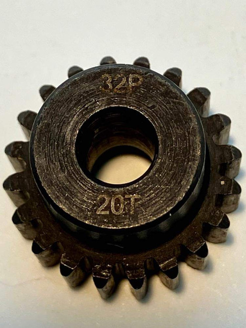 Assault RC Precision Hardened Steel 32P Pinion Gear (20T) (5mm Bore)