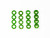 Assault RC Revolver M3 Ball Stud Washer Set (Green) (16) Assault RC Revolver M3 Ball Stud Washer Set (Green) (16)