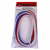 Assault RC 36" High Current 12AWG Silicone Wire Red, White and Blue American Color (3 Pcs.)