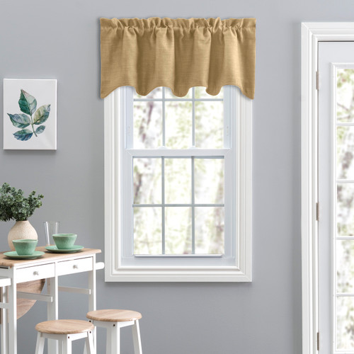 HUDSON - SCALLOP VALANCE