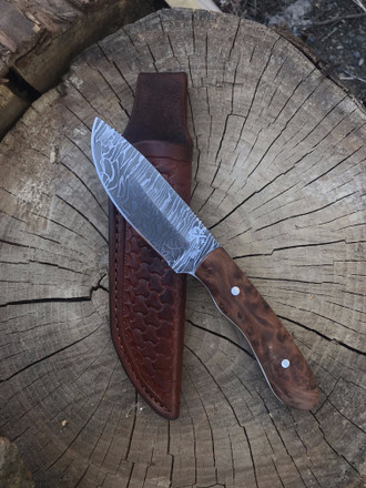 Hooked On Utah TV Show Films the Schenk Knives Knife-making Process.