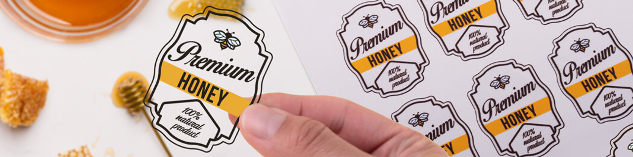 Clear Stickers Sheets & Labels