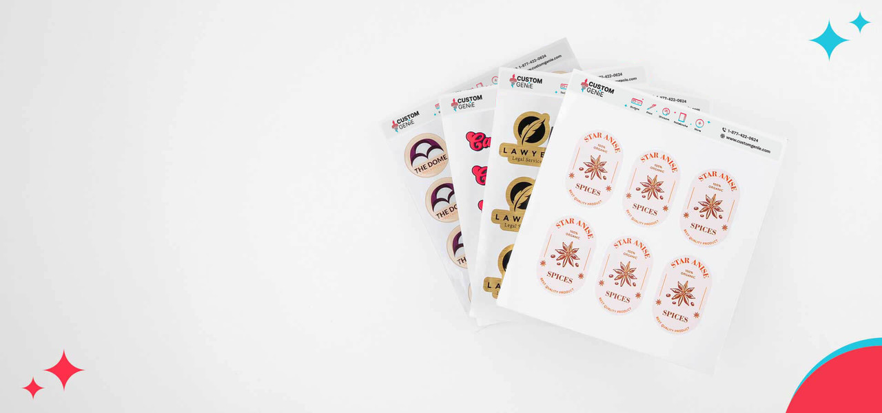 Silver & Gold Stickers