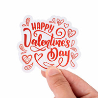 Happy Valentines Day!  (9 Stickers)