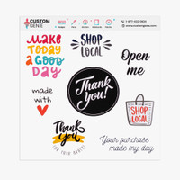 Back to Business Assortment (8 Stickers)