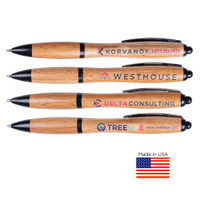 Bamboo Ballpoint Pens - Printed
