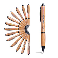 Bamboo Ballpoint Pens - Printed