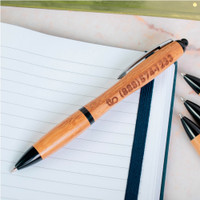 Bamboo Ballpoint Pens - Engraved