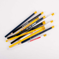 Wooden Pencils with Eraser Customizable with Full-Color Print