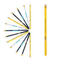 Wooden Pencils with Eraser Customizable with Full-Color Print
