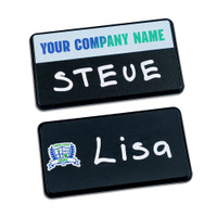 Chalkboard Name Badge (2 15/16" x 1 9/16")